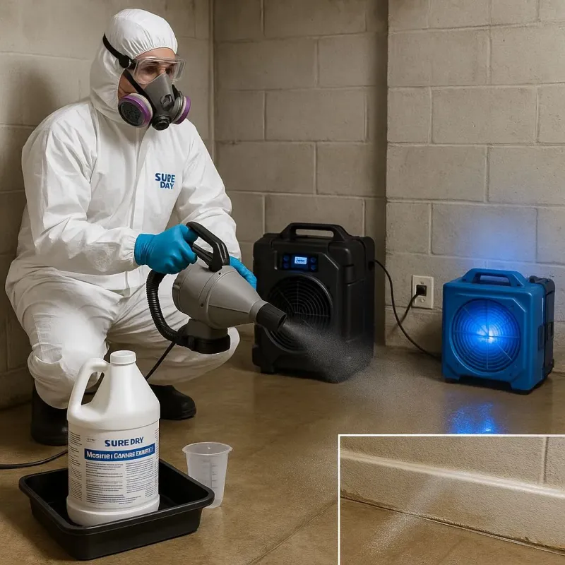 Sanitization and Odor Removal process in Oliver Springs, TN