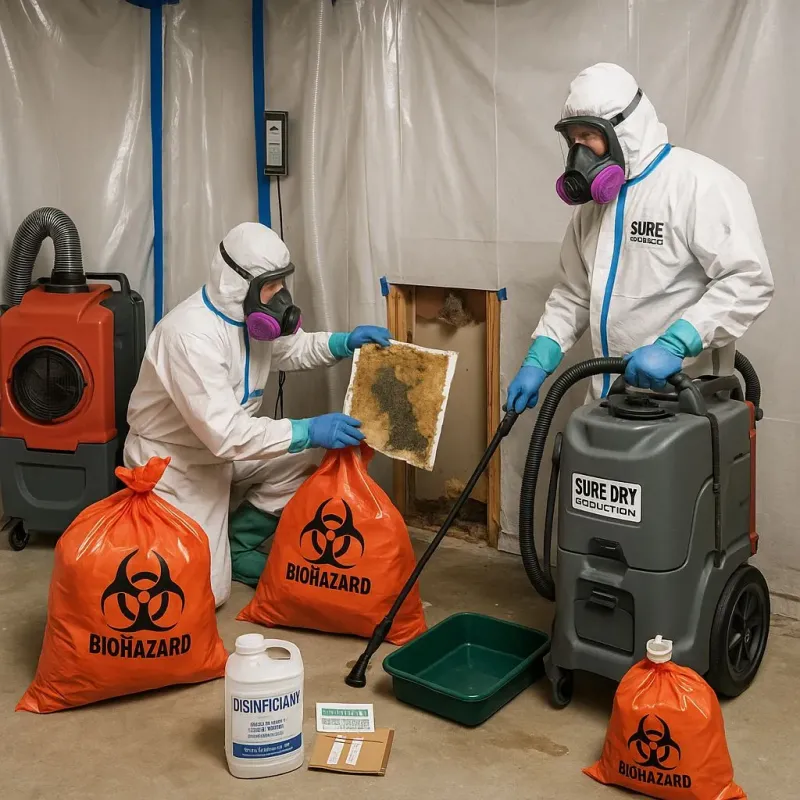 Contaminated Water Handling Protocols process in Oliver Springs, TN