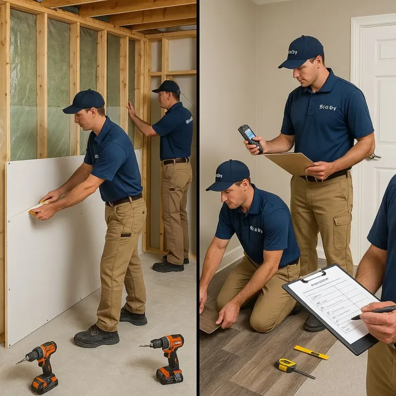 Repairs and Reconstruction process in Oliver Springs, TN
